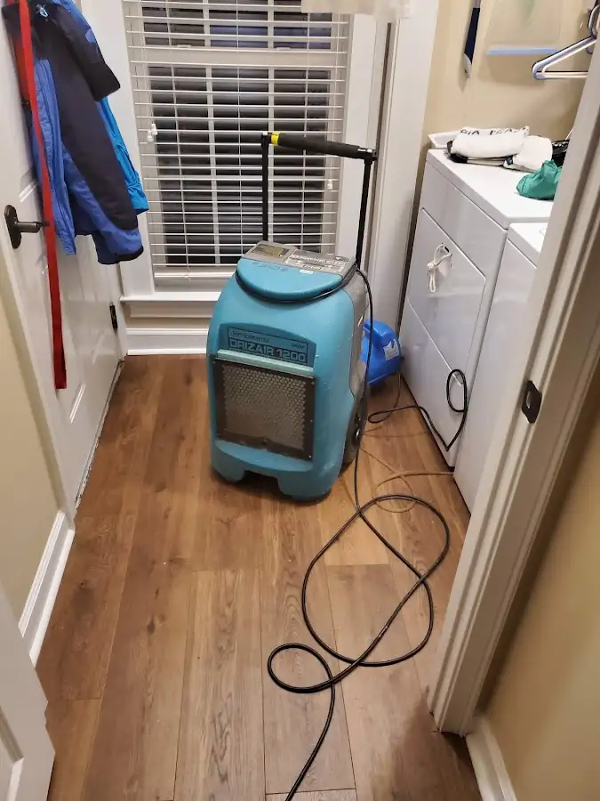 Commercial dehumidifier deployed for Crawl Space Restoration in Smiths Station